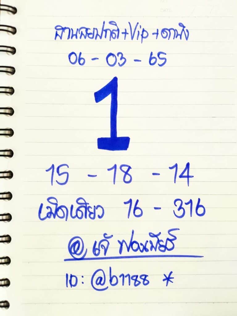 ภาพประกอบเลขเด็ดงวดนี้ - เจ๊ฟองเบียร์ หวยฮานอยปกติ VIP ดานัง วันที่ 6 มีนาคม 2565