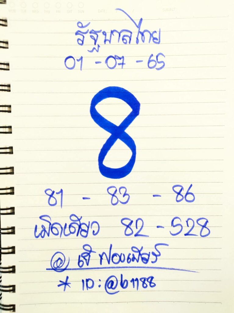 ภาพประกอบหวยเด็ด - เจ๊ฟองเบียร์ รัฐบาลไทย ลอตเตอรี่ สลากกินแบ่งรัฐบาล, งวดวันที่ 1 กรกฏาคม 2565