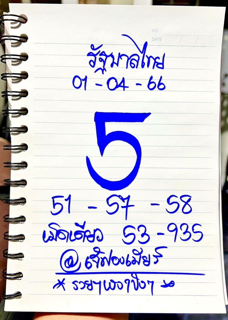 หวยรัฐบาล ออนไลน์ แม่นๆ เข้าทุกงวด"เจ๊ฟองเบียร์"  งวดวันที่ 1/4/66